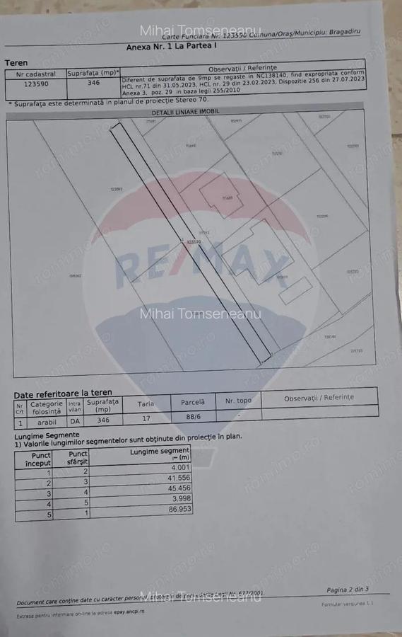 Teren intravilan 2944 mp Rubinului/Bragadiru - 7