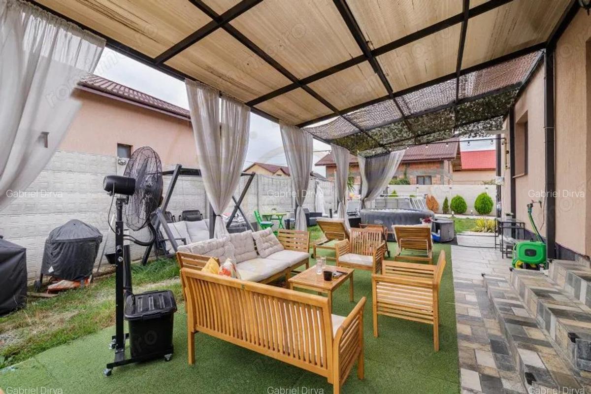 Casa pe parter gata de mutat cu piscina,jacuzzi si canalizare - 15