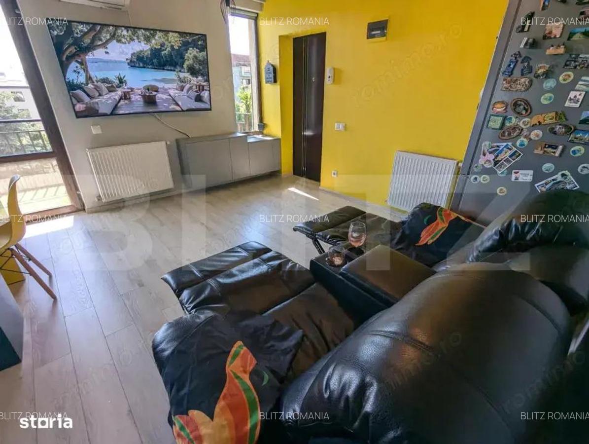 Apartament de vanzare, cu 3 camere, 53 mp, 2 parcari, boxa, zona Borhanci ! - 2