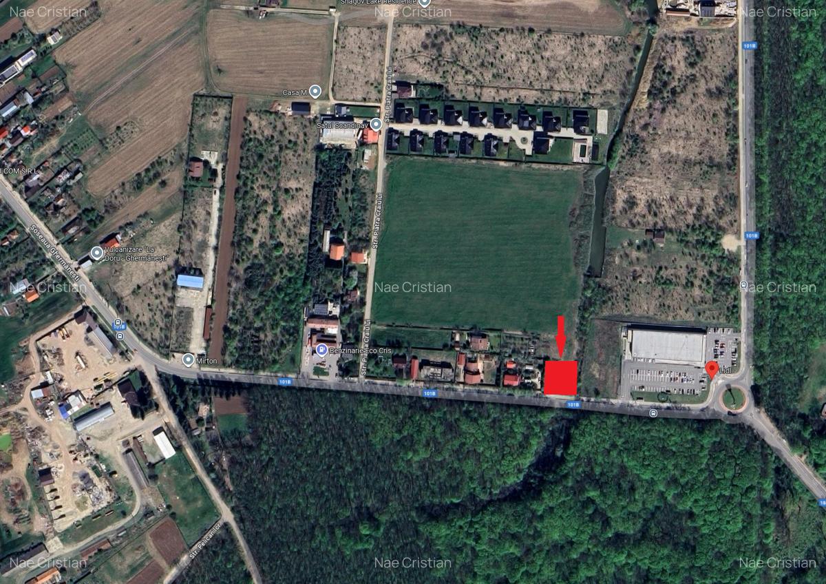 TEREN INTRAVILAN LANGA LIDL SNAGOV, LINISTEA PADURII ESTE LANGA PROPRIETATEA TA! - 1