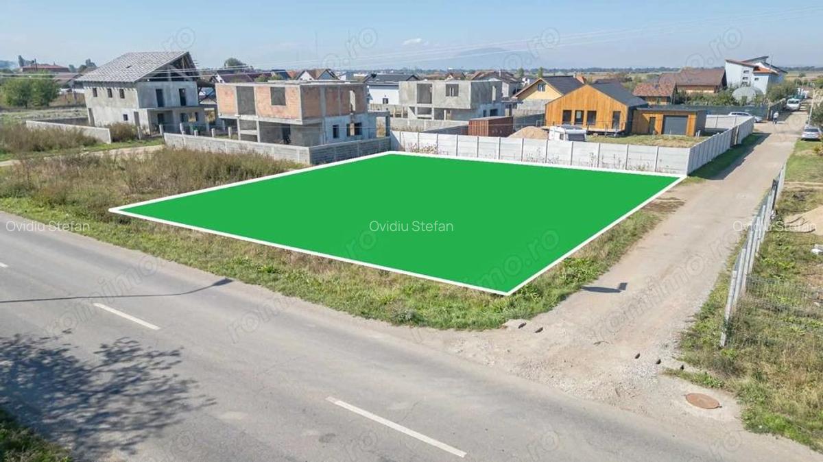 Teren 732 mp pentru construc?ii locuin?e, Bod, utilita?i la strada - 2