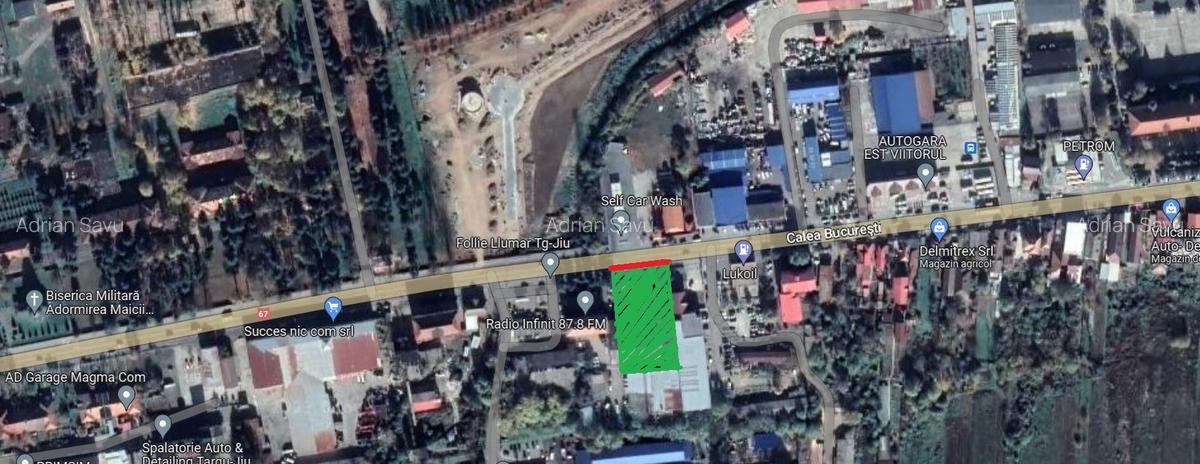 Teren intravilan / hale  >  de închiriat situate pe  Calea București , Târgu-Jiu - 8