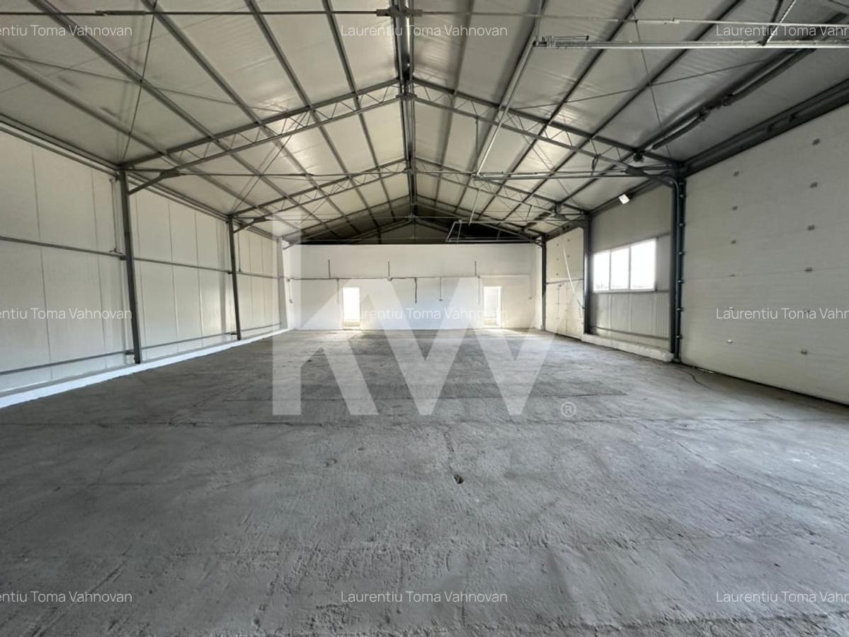 Hala industriala de inchiriat , 280 mp hala si anexe+60mp Birou, centura Codlea - 7