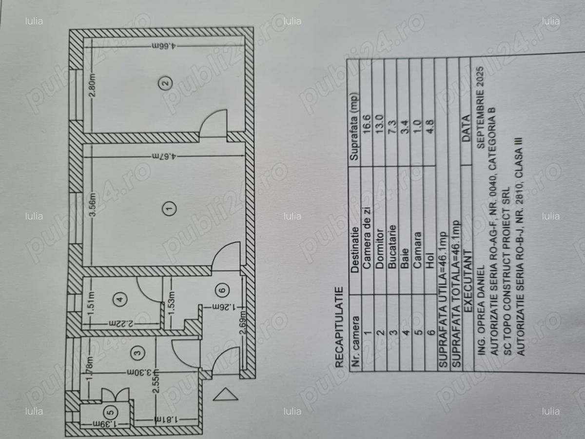 Vanzare apartament 2 camere Pitesti ultracentral - 1