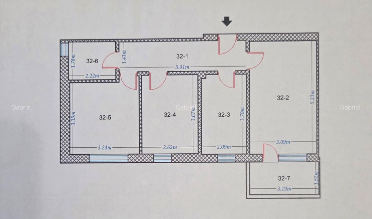 Apartament 3 camere - zona Grand Arena - 8