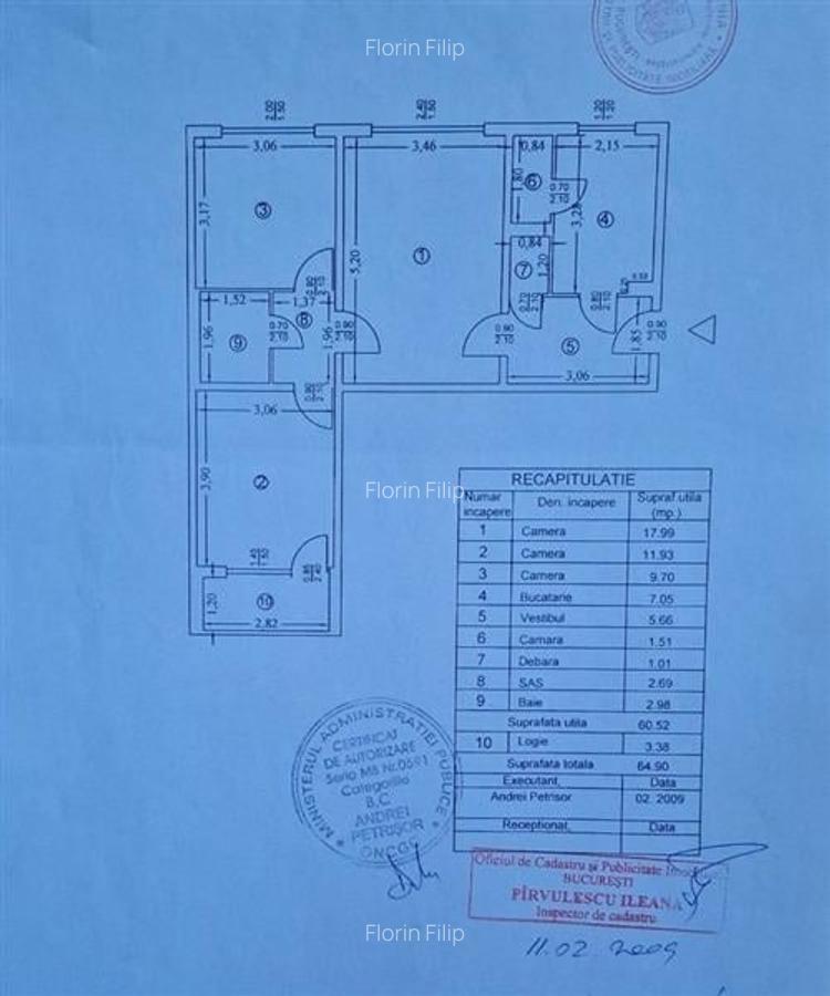 Apartament 3 camere Titan, 1 Decembrie 1918, centrala proprie - 10
