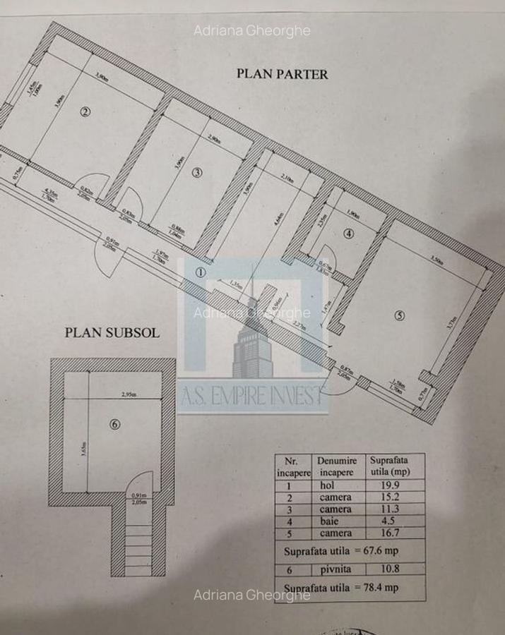 Se vinde casa renovata Tarlungeni, teren ~550mp - 18