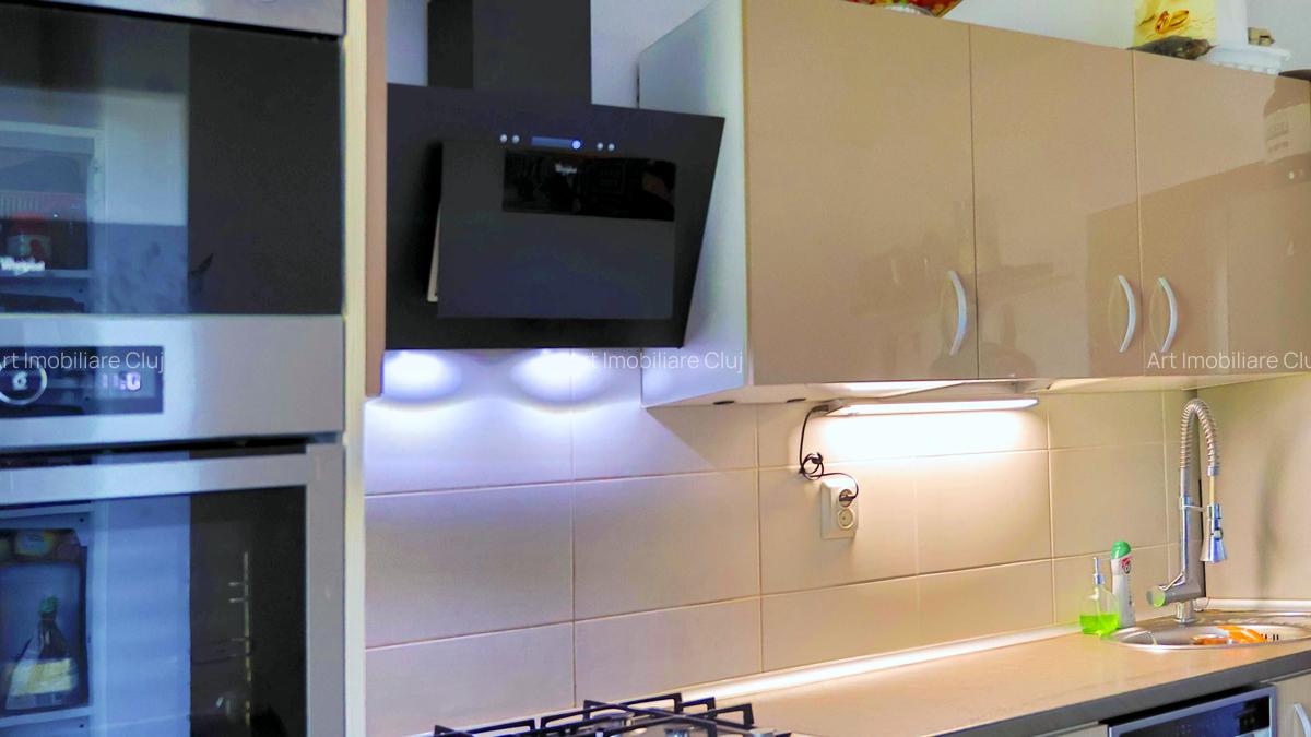 2 camere decomandate, bloc nou, mobilat modern, cu parcare, in Marasti - 6