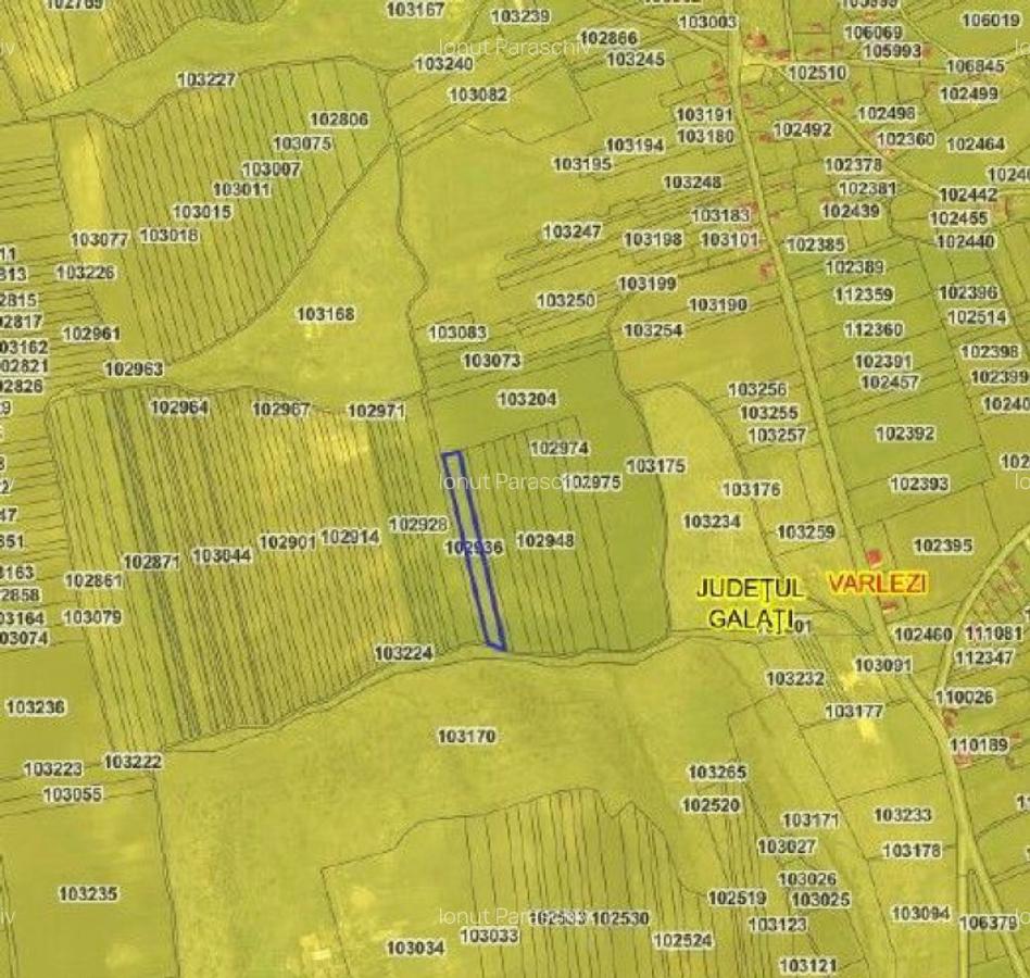 Teren Extravilan cota parte 1/4, Varlezi, ID: R2730256 - 12
