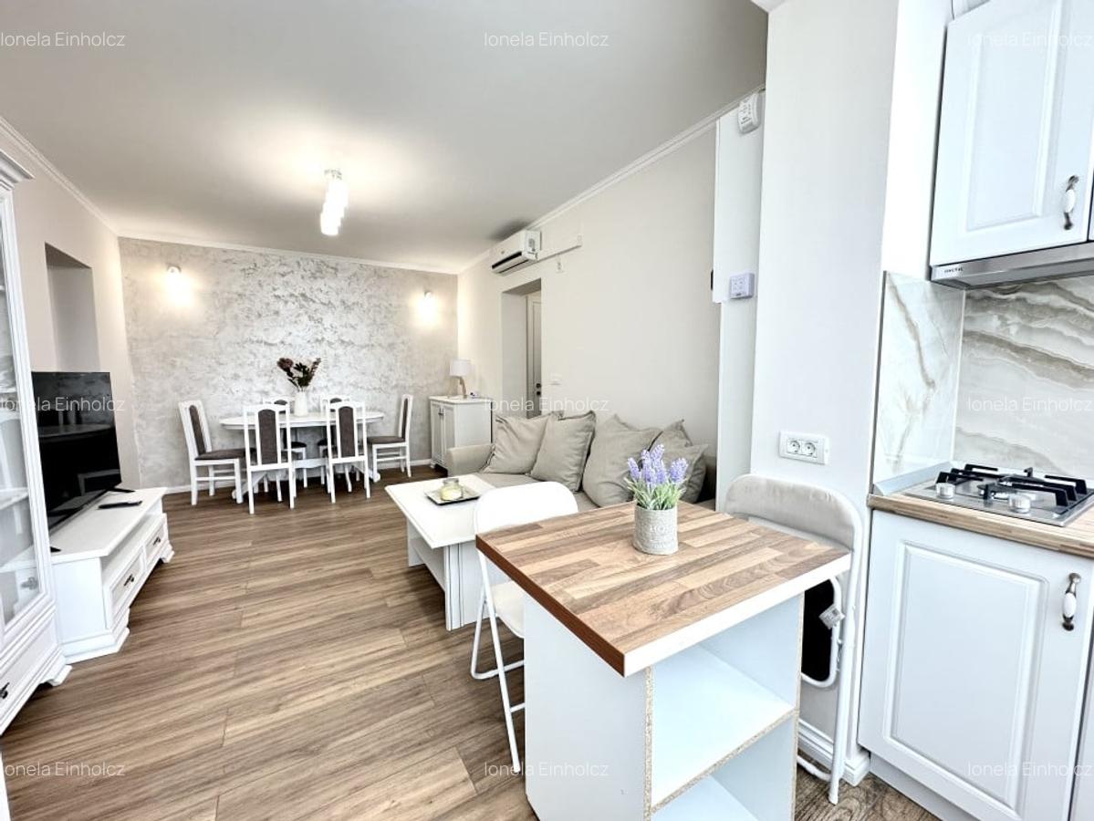 Apartament cu 3 camere semidecomandat, mobilat în Take Ionescu - 2