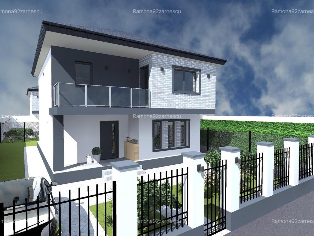 Berceni - 250 m Bd. 1 Mai | Casa individuala - 5 camere | Teren 450 mp | Asfalt - 1