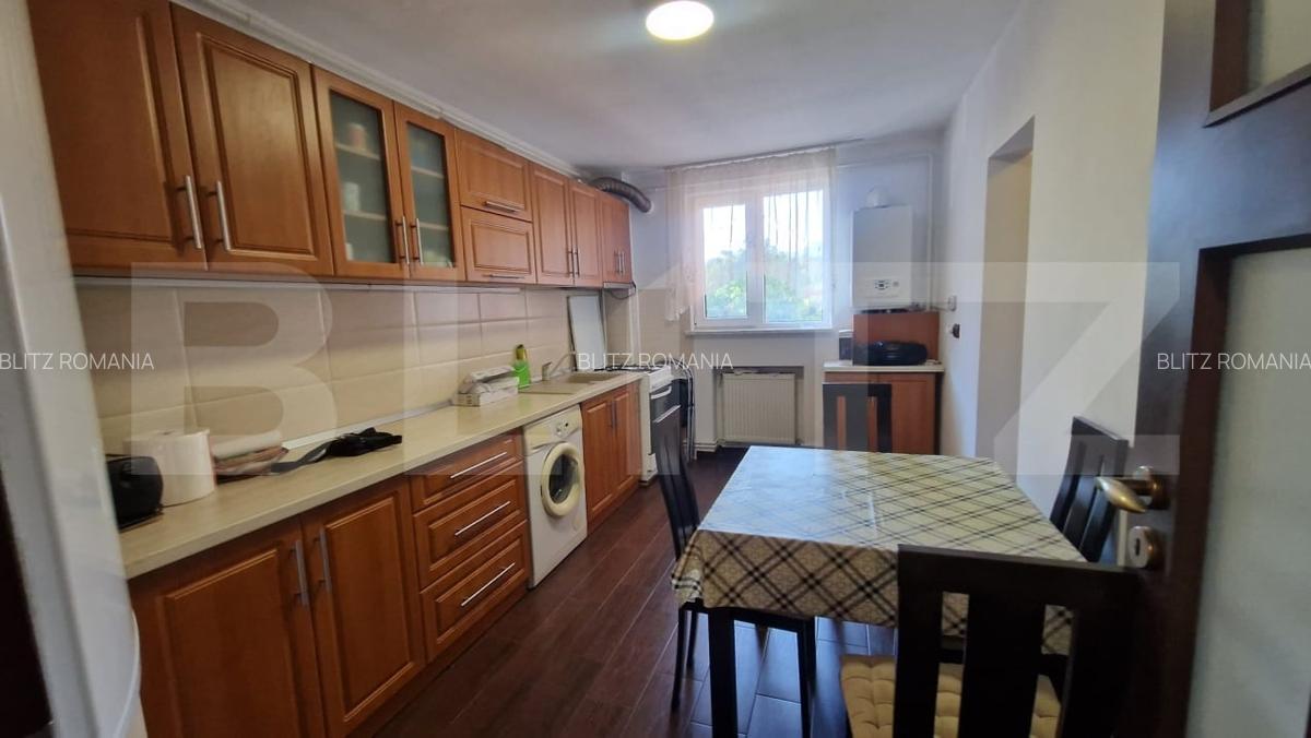Apartament cu 3 camere, luminos, etaj 2, cu lift, mobilat, 2 loc de parcare - 10