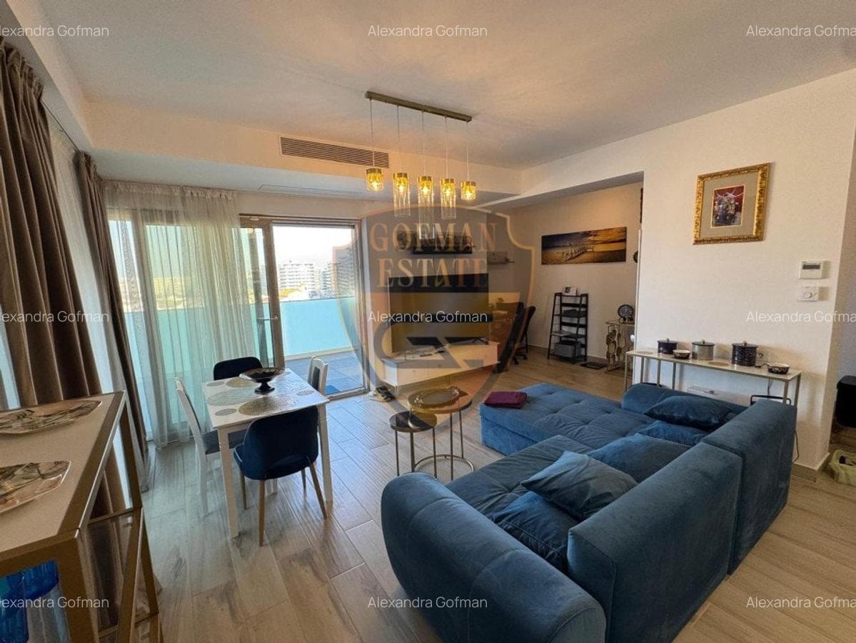 Penthouse 4 camere vedere la mare Mamaia Nord Marina Surf Residence parcare - 1