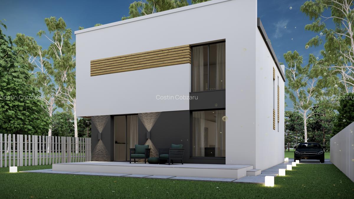 Casa individuală P+1 util 180 mp 5 camere - 5