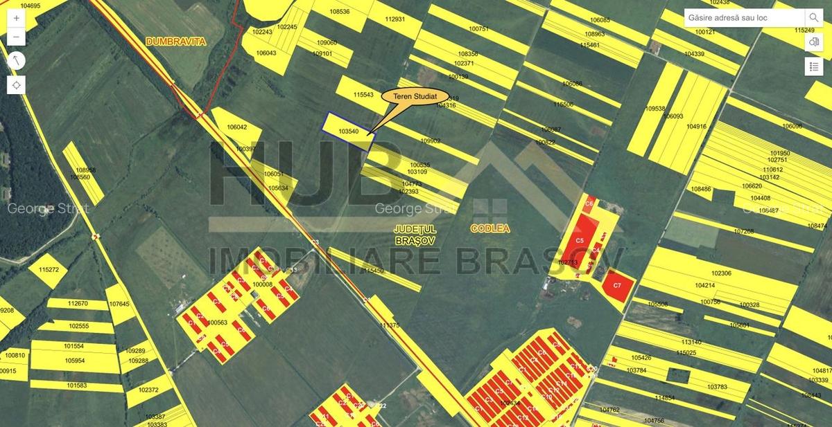 Pretabil Investitie Zona Industriala | Extravilan Codlea | 14.200mp - 3