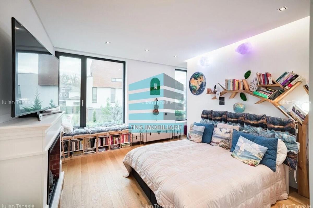 Otopeni-Tunari- Vila Lux- 4 Cam+Gradina- Mobilata-Utilata-Complex Exclusivist - 10