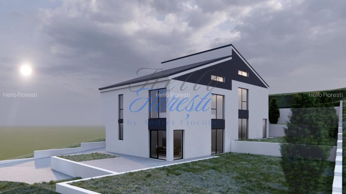 Casa tip duplex, 4 camere Semifinisat + 2 Parcari, 120mp |Dezmir| Cluj - 2