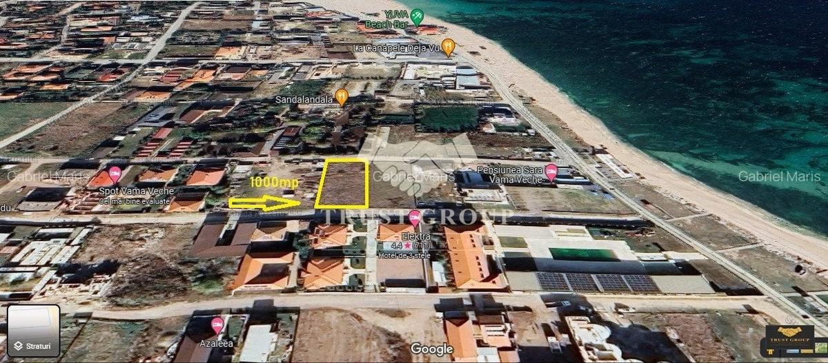 Teren intravilan | 1000mp | Vama Veche | la doar 100m de plaja - 1