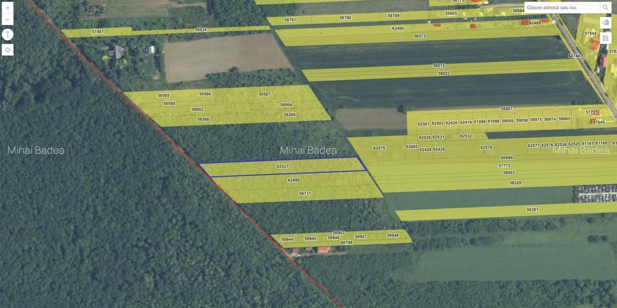 `Teren cu dubla deschidere, langa padure, Snagov - Strada Parcului - 1