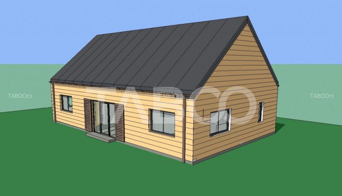 Teren extravilan de vanzare 4496 mp constructie cabana Guste - 6