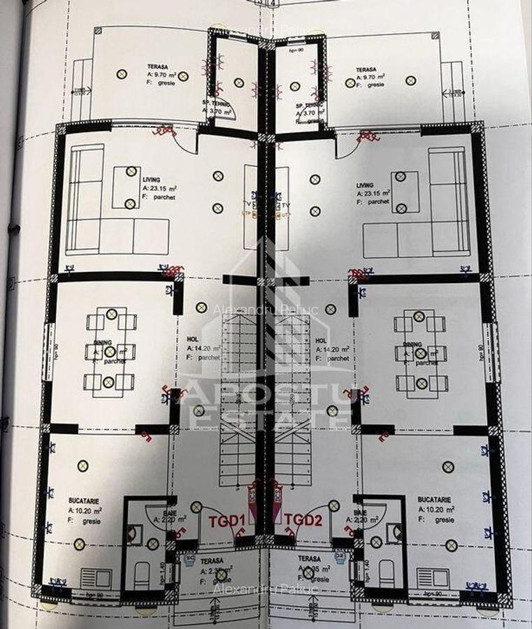Duplex modern cu 5 camere, 132 mp, Sag - 1