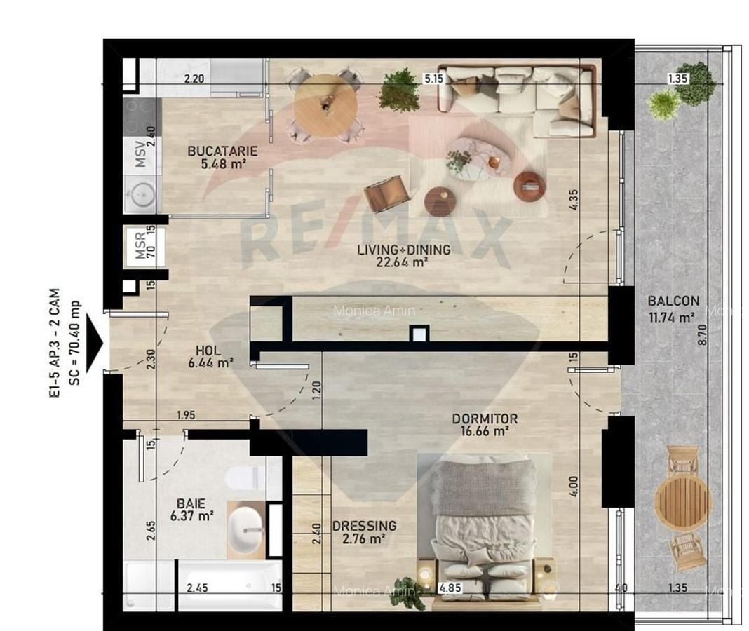 Apartament premium | 2 camere | Pipera Plaza - 2