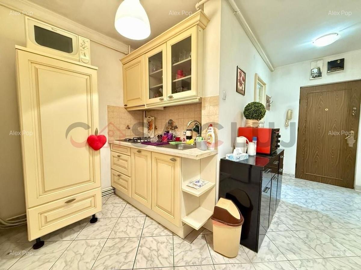 1 cameră, etaj intermediar, Piața Flora - 2