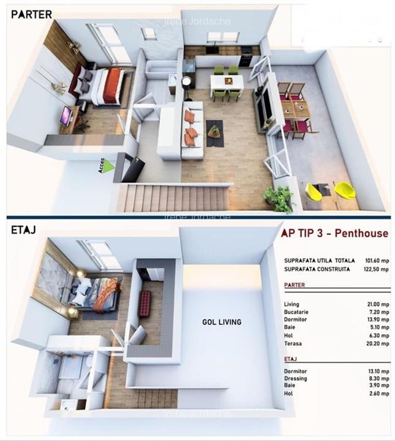 Apartament cu 3 camere decomandat în Sânpetru - 1