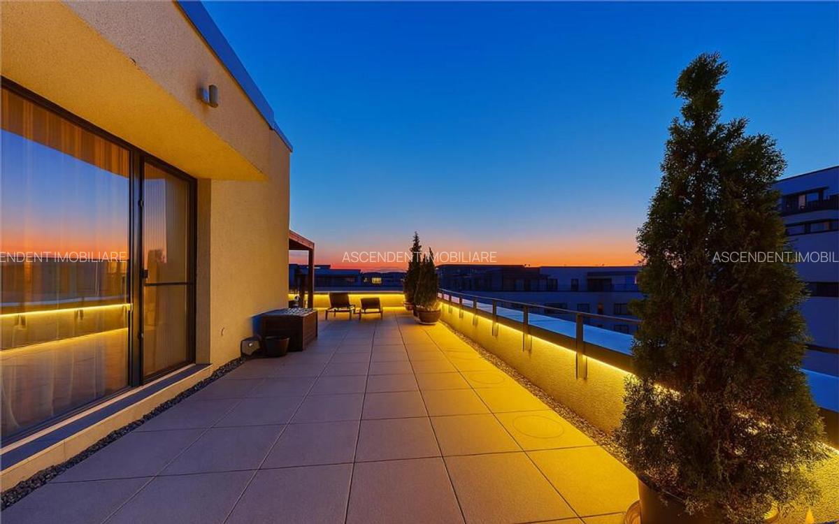 Penthouse,Clasa A,200mp,accesorizat, curte privata,Kasper,Co - 17