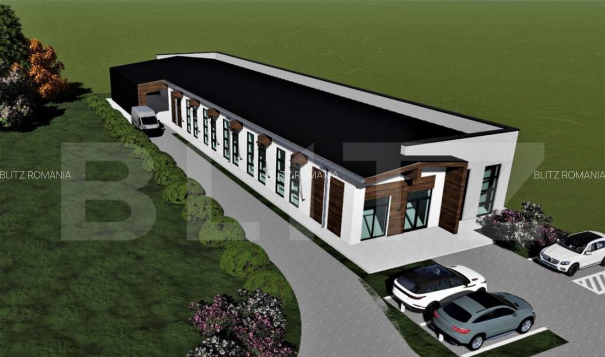 Proprietate comerciala, teren 15.923 mp, 2 hale construite, - 3