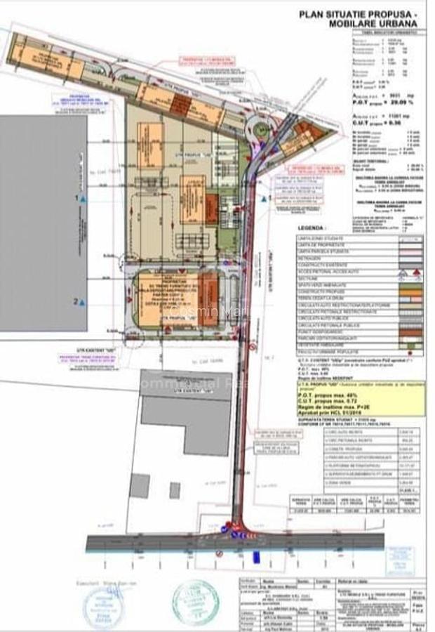 Teren Industrial - Zona Autostrazii A3 - Autorizatie de Constructie - 3