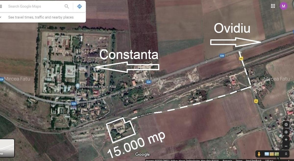 Teren Construcții intravilan de 14613 mp, în Poarta Albă - 2