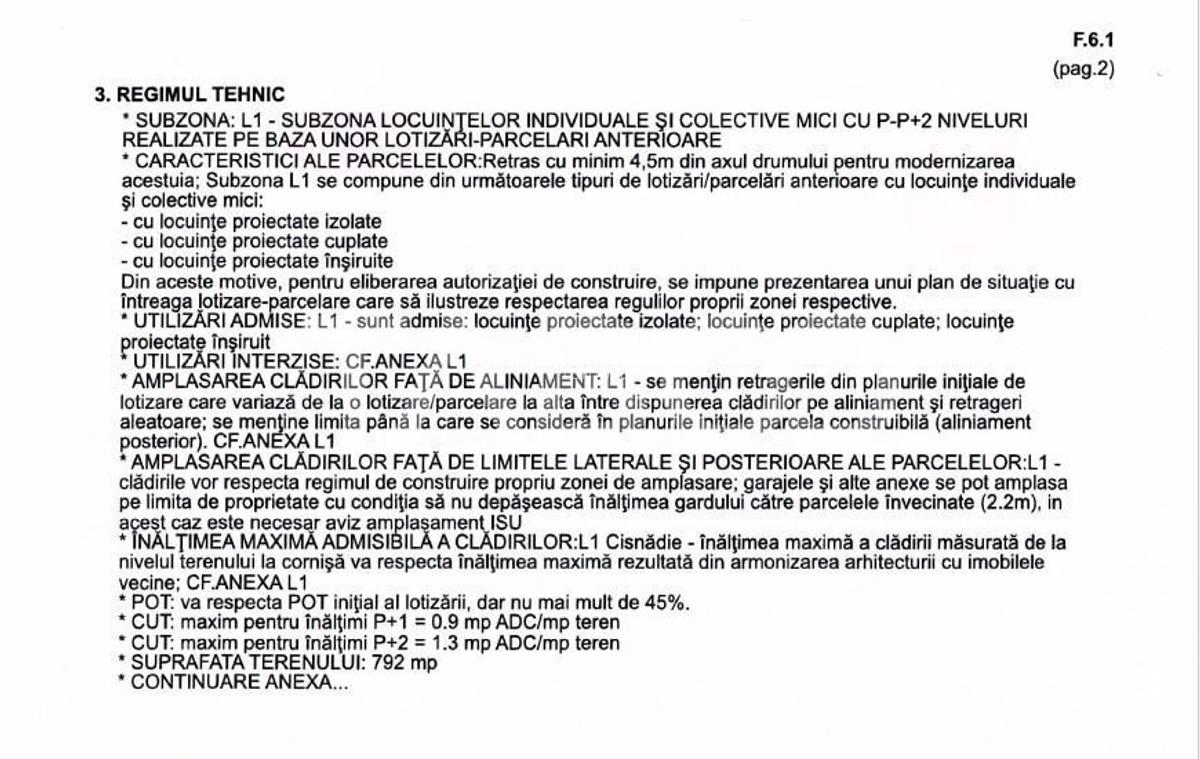 Teren intravilan 791 mp utilitati langa parcela front 13 m Cisnadie - 6