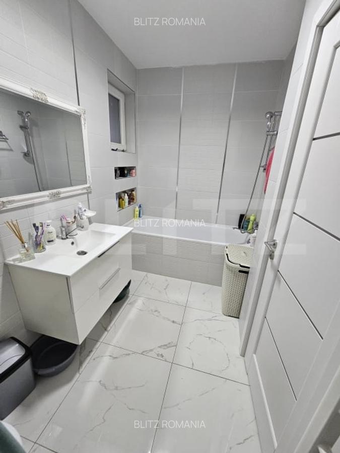 Apartament cu 3 camere, 54 mp, parcare, gradina 20 mp, zona Florilor - 17