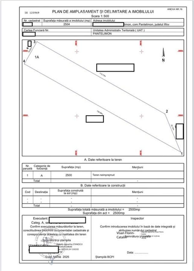 Rascoalei, teren 2500mp, D20ml, intravilan conform Noul PUG - 1