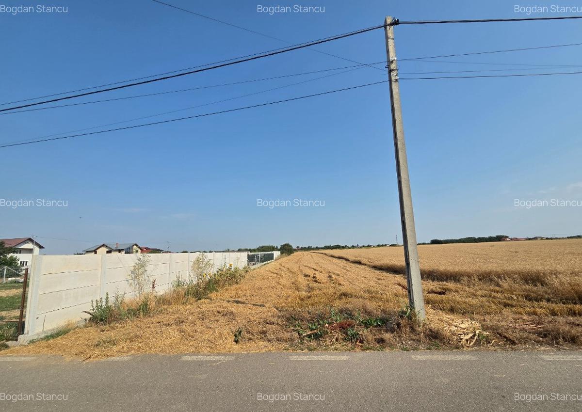 Teren intravilan periferie Bucuresti in Comuna Ulmi, Giurgiu. 4910mp - 4