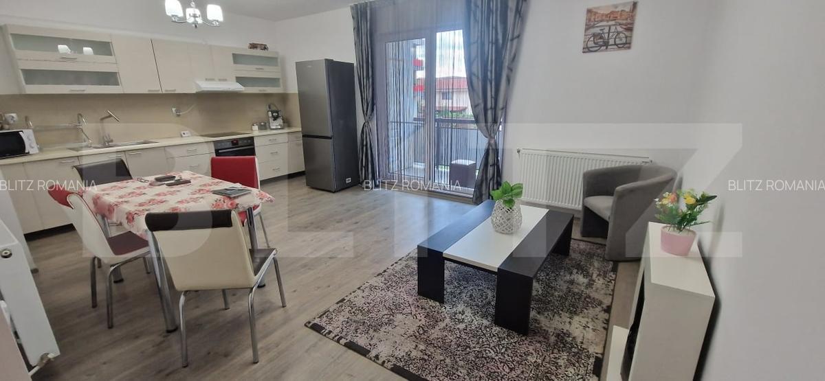 Apartament 3 camere renovat, zona Terra - 60,77 mp, etaj intermediar - 1