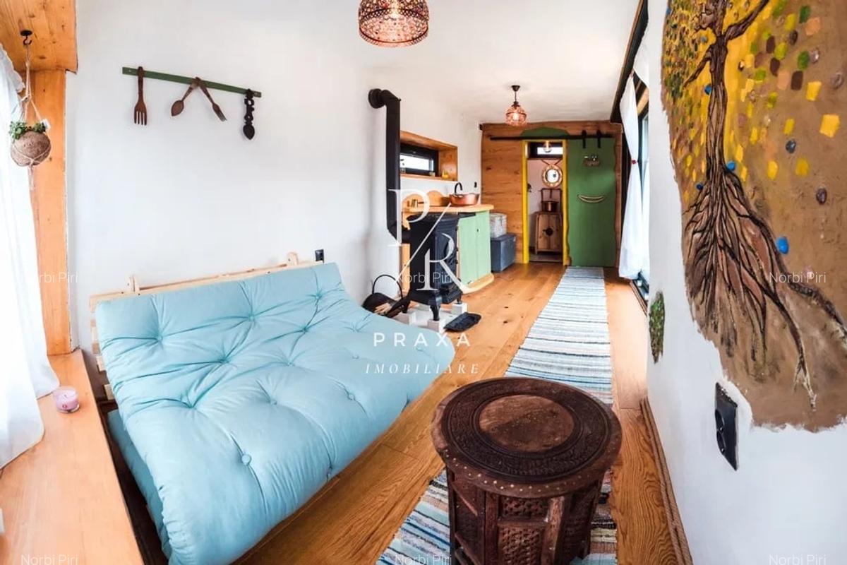OCAZIE INVESTITIE! Tiny House traditional Romanesc! Lut, Paie, Acoperis verde! - 4