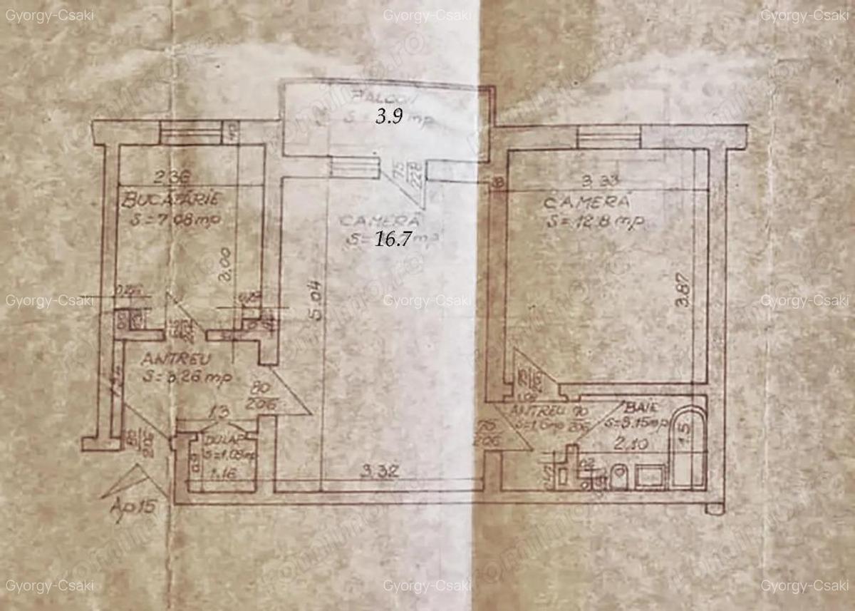 Ap. 2 camere - Recent renovat - Et. 3 - Rogerius - IMOBIHOR - 8 Ap. 2 camere - Recent renovat - Et. 3 - Rogerius - IMOBIHOR - 8