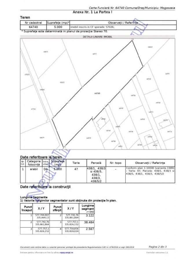 Mogosoaia-Teren 5.000 mp Str. Nichita Stanescu – Pretabil Proiect Imobiliar - 3