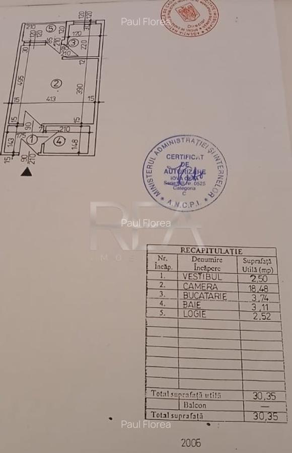 Garsoniera la  minut de statia de metrou Dristor 2 - 13