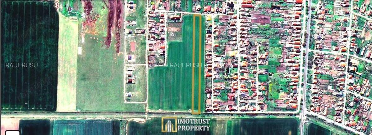 Teren intravilan de vanzare | Zimandcuz, Arad | 7.317 mp | Comision 0 - 4
