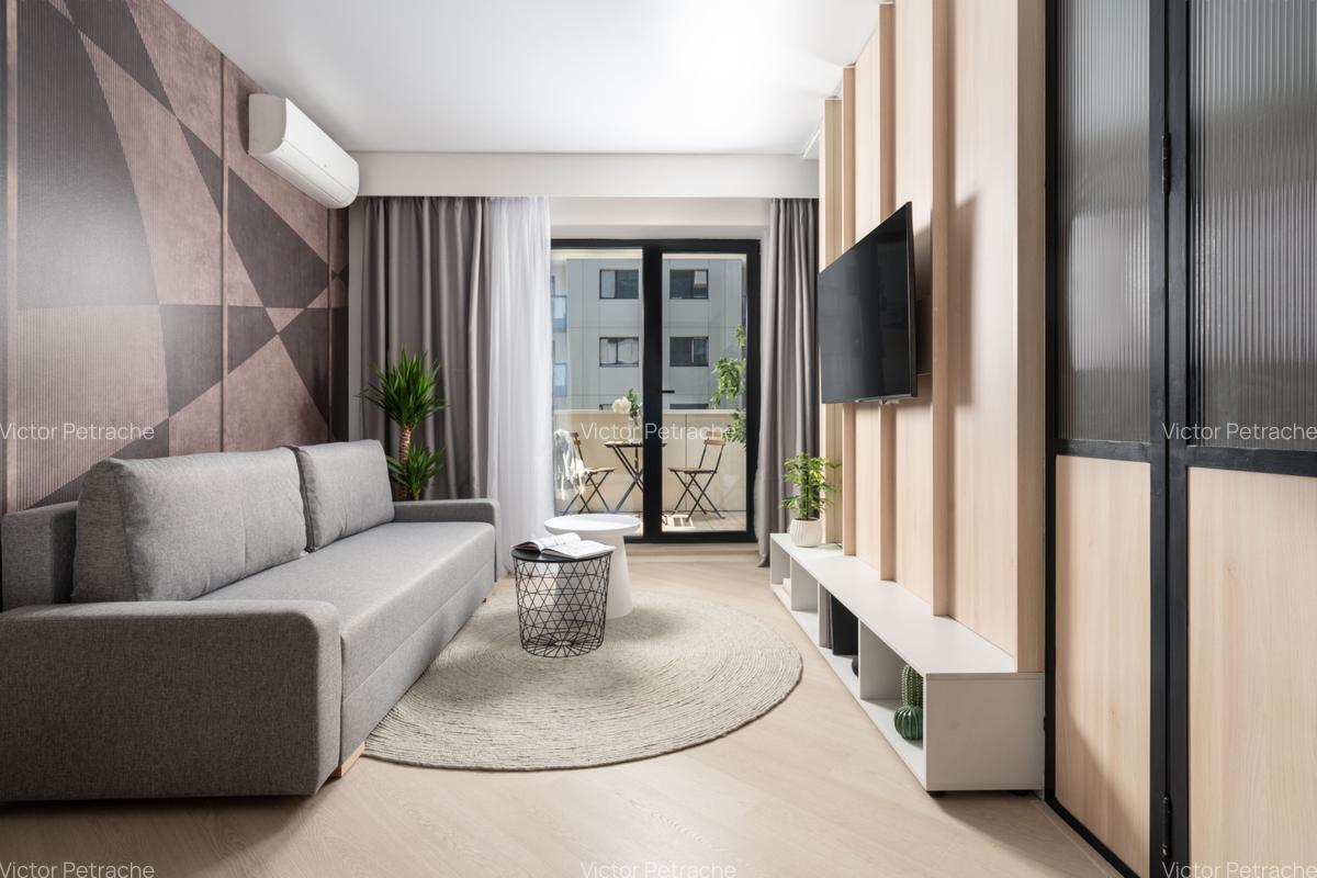 Cortina North Studio Transformat în 2 Camere Design Premium, Parcare -1 inclusa - 5