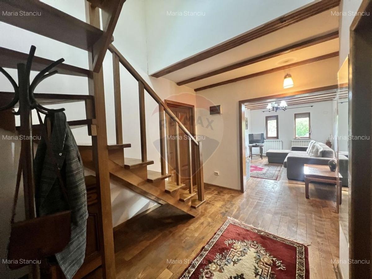Casa de lemn cu teren generos de 1312 mp de vanzare in Fundulea - 15