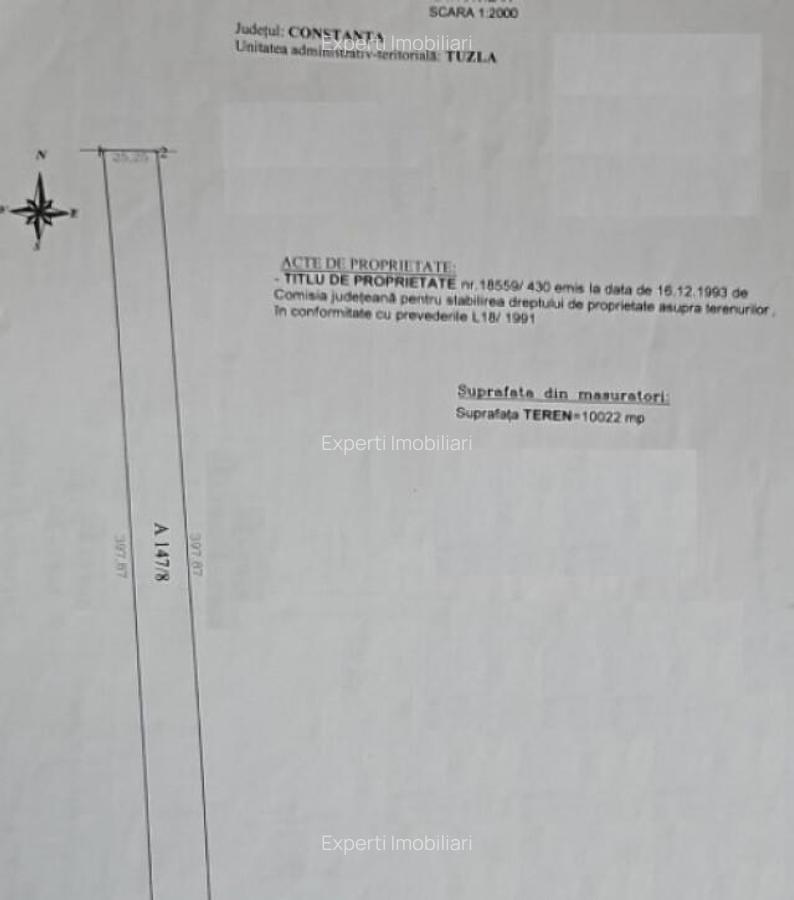 Teren situat in zona Tuzla - 1