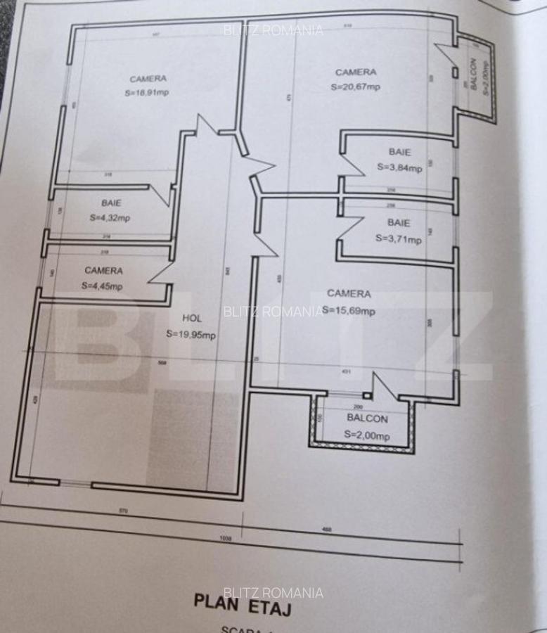 Pensiune 9 camere, 300mp, Exterior Nord - 21