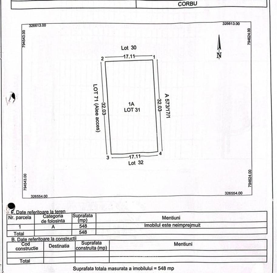 Teren intravilan 548 mp in Corbu, ideal pentru investitie - 6 Teren intravilan 548 mp in Corbu, ideal pentru investitie - 6