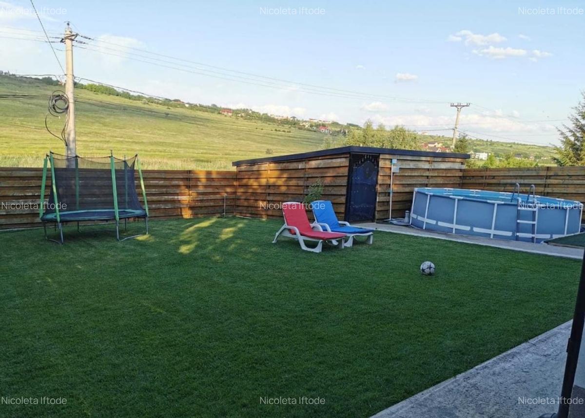 Casa parter, 4 camere, 2 bai, mobilata cu 450 mp teren  in zona Valea Lupului - 3