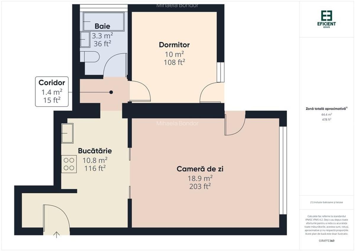 Apartament cu 2 camere etaj 2 și 2 locuri parcare - Timișoara - 23