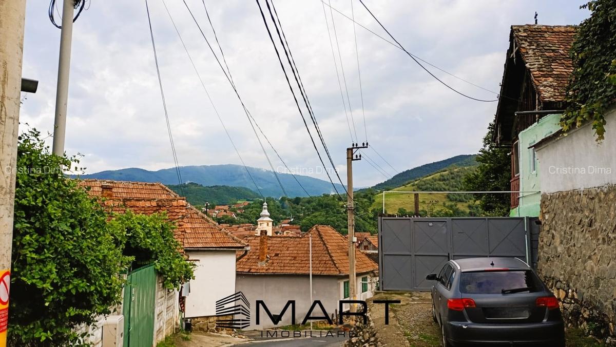 Gospodarie in vatra satului Rasinari - casa cu 4 camere si sura - 2